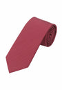 Basic Picoté Krawatte - 7 cm - Bordeaux