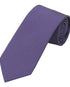 Seidenfalter Basic Picoté Krawatte - 7 cm - Design und Farbe der Krawatte - Lila