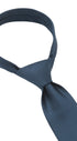 Seidenfalter Basic Uni Krawatte - 7 cm - gebundener Knoten nur zur Veranschaulichung (ist nicht vorgebunden, wie beispielsweise die Zip Krawatte) - Dunkelblau