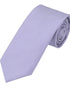 Seidenfalter Basic Uni Krawatte - 7 cm - Design und Farbe der Krawatte - Flieder