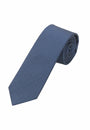 Basic Picoté Krawatte - 6 cm - Dunkelblau