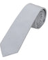 Seidenfalter Basic Picoté Krawatte - 6 cm - Design und Farbe der Krawatte - Grau