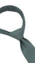 Seidenfalter Basic Picoté Krawatte - 6 cm - gebundener Knoten nur zur Veranschaulichung (ist nicht vorgebunden, wie beispielsweise die Zip Krawatte) - Flaschen Grün