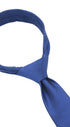 Seidenfalter Basic Uni Krawatte - 6 cm - gebundener Knoten nur zur Veranschaulichung (ist nicht vorgebunden, wie beispielsweise die Zip Krawatte) - Jeansblau