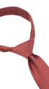 Seidenfalter Basic Uni Krawatte - 6 cm - gebundener Knoten nur zur Veranschaulichung (ist nicht vorgebunden, wie beispielsweise die Zip Krawatte) - Terra