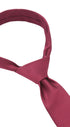 Seidenfalter Basic Uni Krawatte - 6 cm - gebundener Knoten nur zur Veranschaulichung (ist nicht vorgebunden, wie beispielsweise die Zip Krawatte) - Wein
