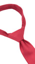Seidenfalter Basic Uni Krawatte - 6 cm - gebundener Knoten nur zur Veranschaulichung (ist nicht vorgebunden, wie beispielsweise die Zip Krawatte) - Hellrot