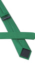 Seidenfalter Basic Uni Krawatte - 6 cm - Rückseite der Krawatte - Hellgrün