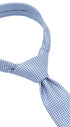 Seidenfalter Modische Krawatte - 6 cm - gebundener Knoten nur zur Veranschaulichung (ist nicht vorgebunden, wie beispielsweise die Zip Krawatte) - Hellblau