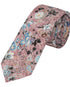 Prince Bowtie Krawatte mit floralem Druck - Design und Farbe der Krawatte - Altrosa