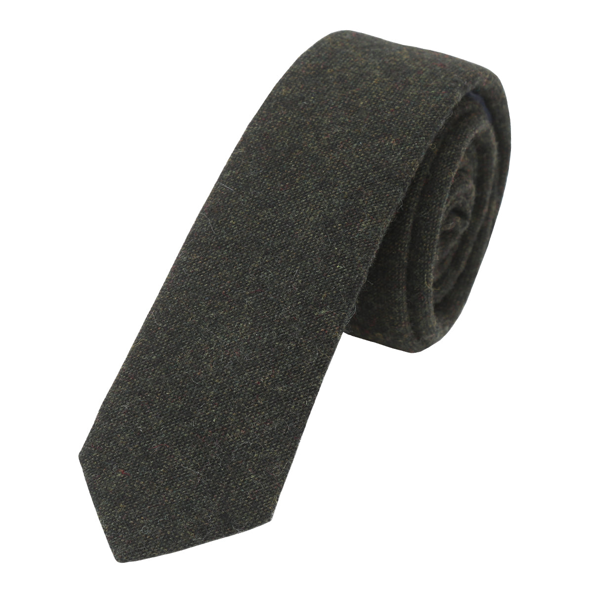 Prince Bowtie Krawatte in Wolloptik - Design und Farbe der Krawatte - Grün