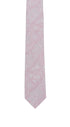 Prince Bowtie Krawatte Paisley - 100% Seide - Vorderseite der Krawatte - Rosa
