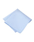 Seidenfalter Basic Picoté Einstecktuch - Einstecktuch gefaltet - Hellblau