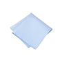 Seidenfalter Basic Picoté Einstecktuch - Einstecktuch gefaltet - Hellblau