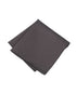 Seidenfalter Basic Picoté Einstecktuch - Einstecktuch gefaltet - Dunkelbraun