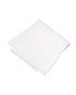 Seidenfalter Basic Picoté Einstecktuch - Einstecktuch gefaltet - Weiß