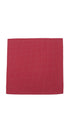 Seidenfalter Basic Picoté Einstecktuch - Einstecktuch ausgelegt - Hellrot
