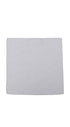 Seidenfalter Basic Picoté Einstecktuch - Einstecktuch ausgelegt - Hellgrau