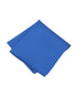 Seidenfalter Basic Uni Einstecktuch - Einstecktuch gefaltet - Royalblau