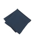 Seidenfalter Basic Uni Einstecktuch - Einstecktuch gefaltet - Dunkelblau