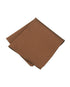 Seidenfalter Basic Uni Einstecktuch - Einstecktuch gefaltet - Terra
