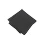 Seidenfalter Basic Uni Einstecktuch - Einstecktuch gefaltet - Schwarz