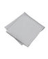 Seidenfalter Basic Uni Einstecktuch - Einstecktuch gefaltet - Silber