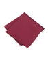 Seidenfalter Basic Uni Einstecktuch - Einstecktuch gefaltet - Wein