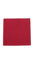 Seidenfalter Basic Uni Einstecktuch - Einstecktuch ausgelegt - Hellrot