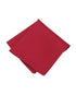 Seidenfalter Basic Uni Einstecktuch - Einstecktuch gefaltet - Hellrot