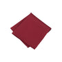 Seidenfalter Basic Uni Einstecktuch - Einstecktuch gefaltet - Bordeaux
