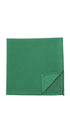 Seidenfalter Basic Uni Einstecktuch - Vorder- und Rückseite des Einstecktuchs - Hellgrün