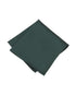 Seidenfalter Basic Uni Einstecktuch - Einstecktuch gefaltet - Flaschen Grün