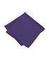 Seidenfalter Basic Uni Einstecktuch - Einstecktuch gefaltet - Lila
