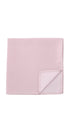 Seidenfalter Pastell Einstecktuch - Vorder- und Rückseite des Einstecktuchs - Altrosa