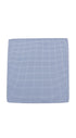 Seidenfalter Modisches Einstecktuch - Einstecktuch ausgelegt - Hellblau