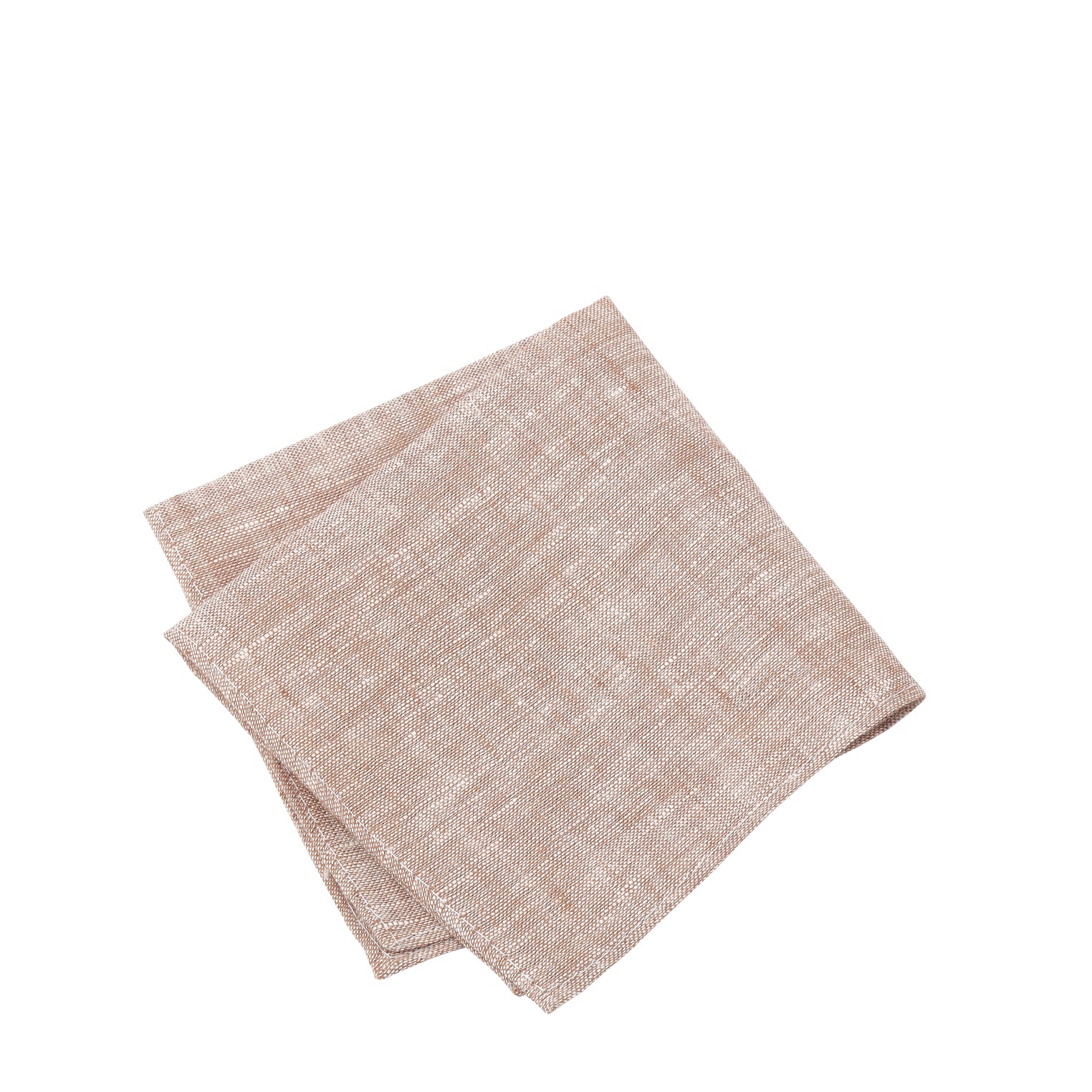 Prince Bowtie Einstecktuch im sportiven Leinenlook - Einstecktuch gefaltet - Melba