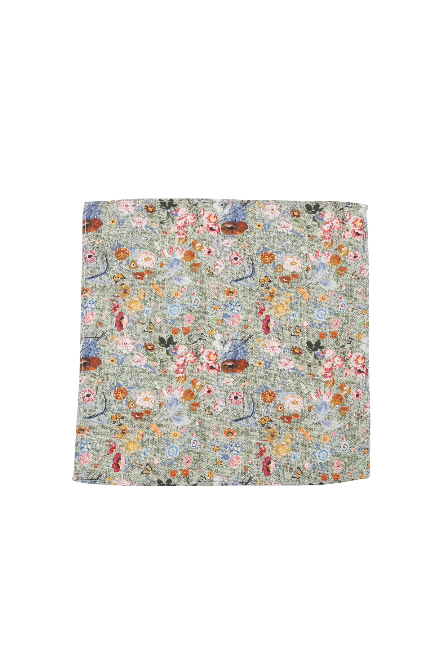 Pocket square with floral print