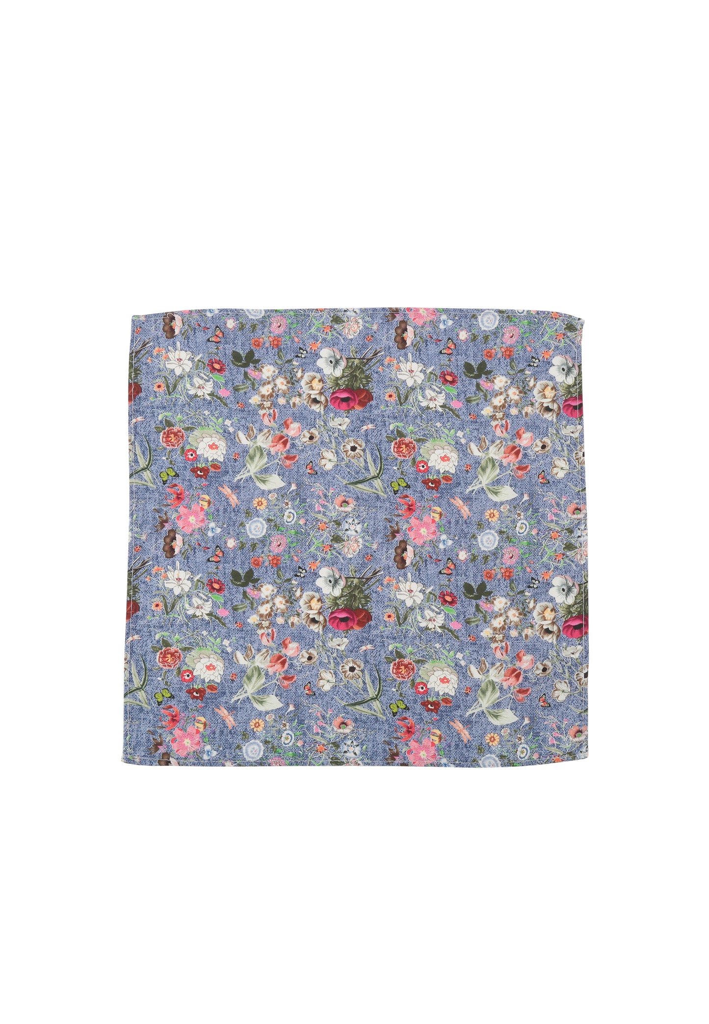 Pocket square with floral print