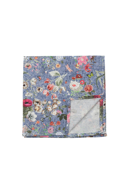 Pocket square with floral print