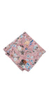 Prince Bowtie Einstecktuch mit floralem Druck - Einstecktuch gefaltet - Altrosa