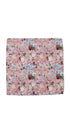 Prince Bowtie Einstecktuch mit floralem Druck - Einstecktuch ausgelegt - Altrosa