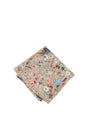 Prince Bowtie Einstecktuch mit floralem Druck - Einstecktuch gefaltet - Beige