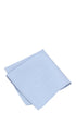 Prince Bowtie Einstecktuch im Micro-Design - Einstecktuch gefaltet - Hellblau