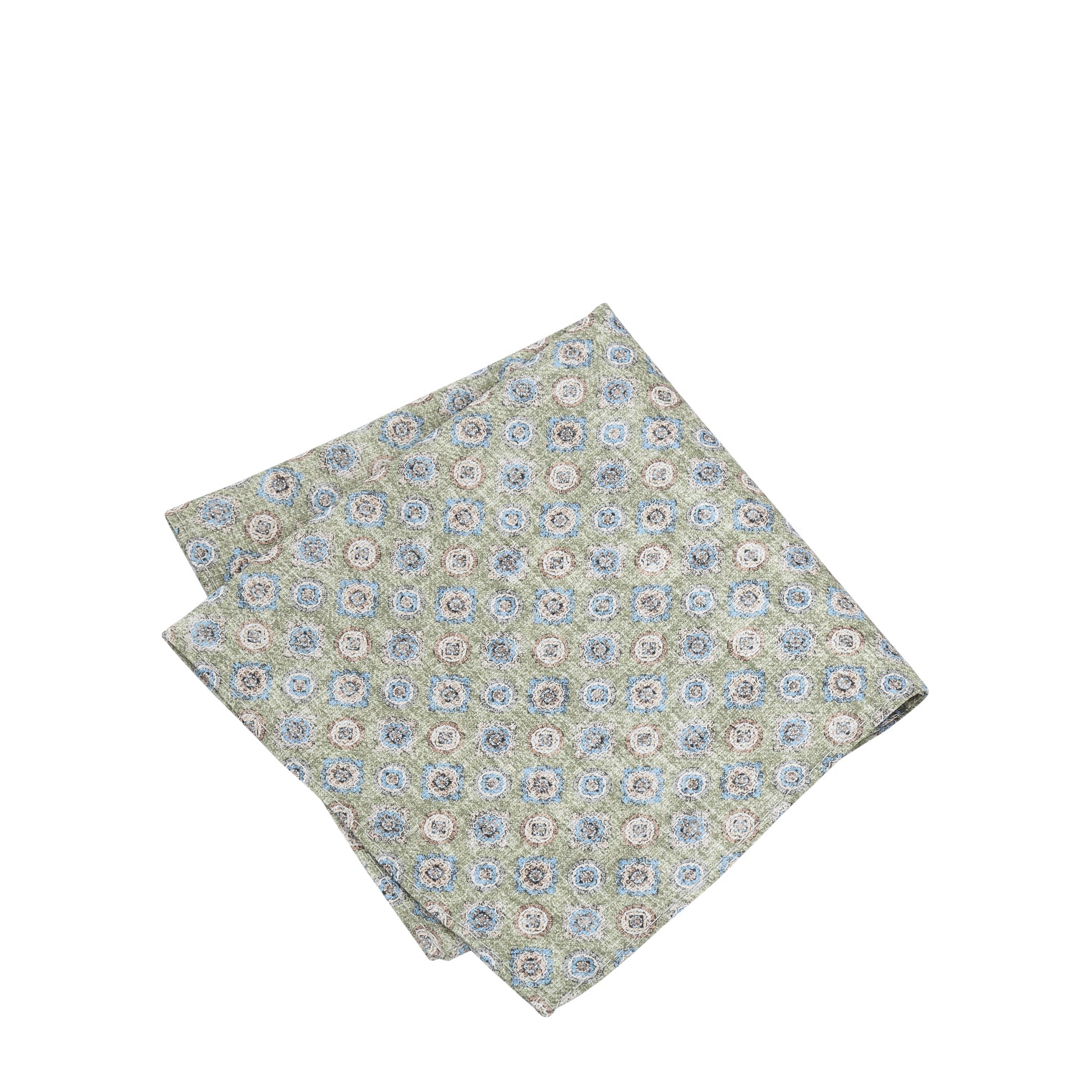 Prince Bowtie Einstecktuch Medaillon - Einstecktuch gefaltet - Mint