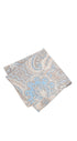 Prince Bowtie Einstecktuch Paisley  - Einstecktuch gefaltet - Hellbeige
