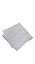 Prince Bowtie Einstecktuch Paisley  - Einstecktuch gefaltet - Hellgrau