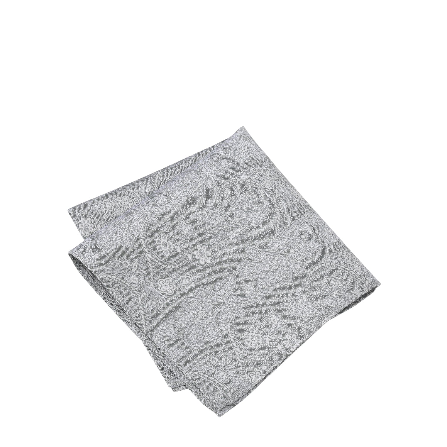 Prince Bowtie Einstecktuch Paisley  - Einstecktuch gefaltet - Mint