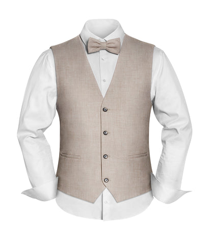 Secret Sale - Vintage outfit including waistcoat, bow tie &amp; pocket square