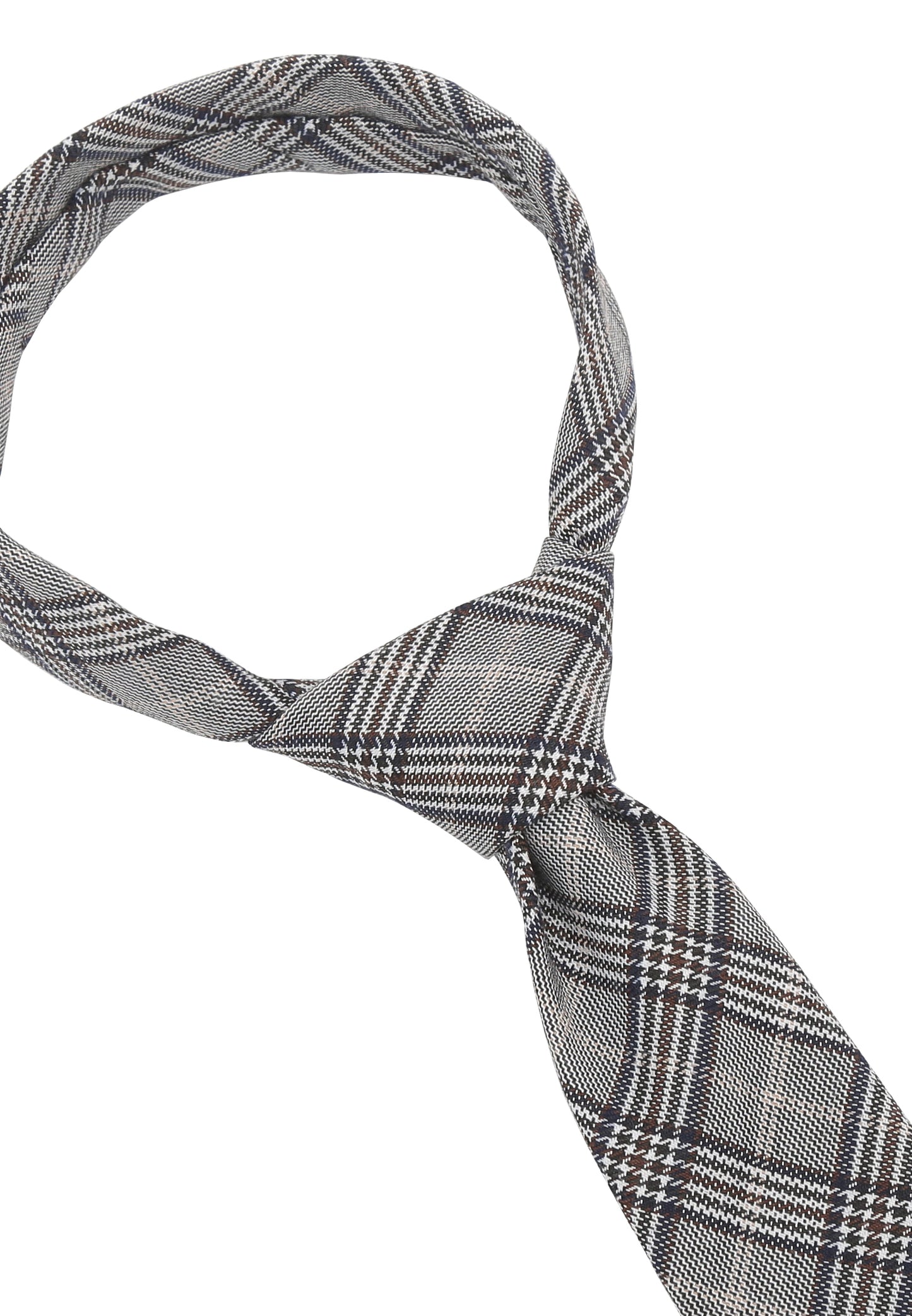 Tie with an elegant check design